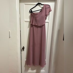 Azazie lizzy Vintage Mauve dress